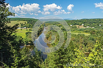 Tye and James Rivers â€“ Buckingham County, Virginia, USA Stock Photo